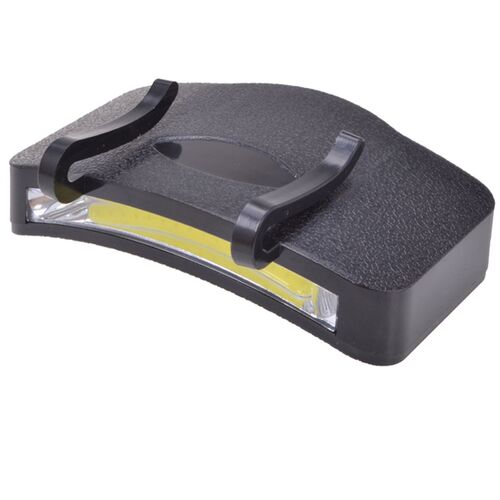 Lampe f�r Schirmm�tzen mit Clip COB LED Leuchte 200 Lumen f�r Cap Stirnlampe