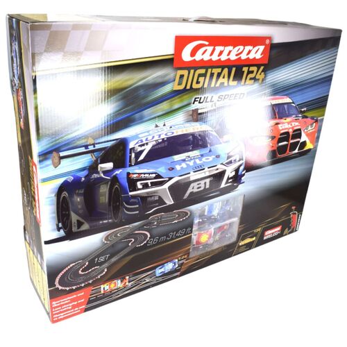 Carrera Rennbahn 1:24 9,6m Digital 124 Full Speed Ghost- & Safetycar Funktion