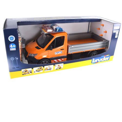 Bruder 02677 Mercedes Benz Sprinter kommunal inkl. Arbeiter 1:16 Licht & Sound