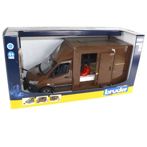 Bruder 02678 Mercedes Benz Sprinter UPS Transporter 1:16 mit Fahrer & Zubeh�r