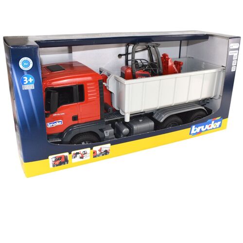 Bruder 03767 MAN TGS 26.500 mit Sch�ffer 2630 Radlader 1:16 Baustellenfahrzeuge
