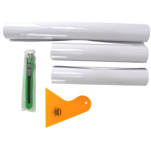 Lackschutzfolien Set (5tlg.) 3x Schutzfolie Kfz Schutz vor Kratzer & Steinschlag