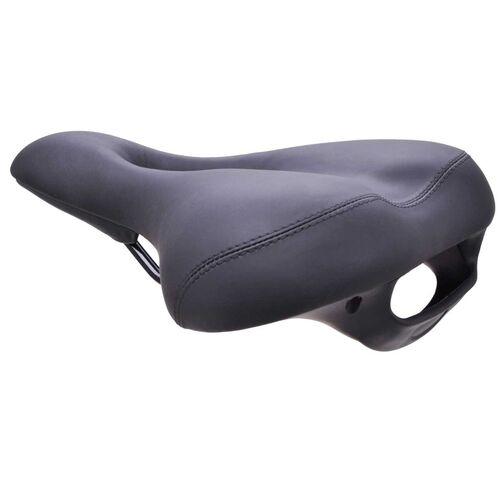 Fahrradsattel memory foam 26x20 cm Fahrrad Tourensattel mit Griff Komfortsattel