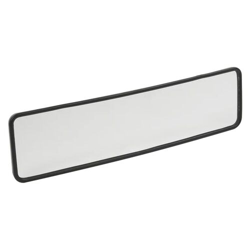 R�ckspiegel panorama Kfz schwarz 255x65 mm mit B�ndern weitwinkel Zusatzspiegel
