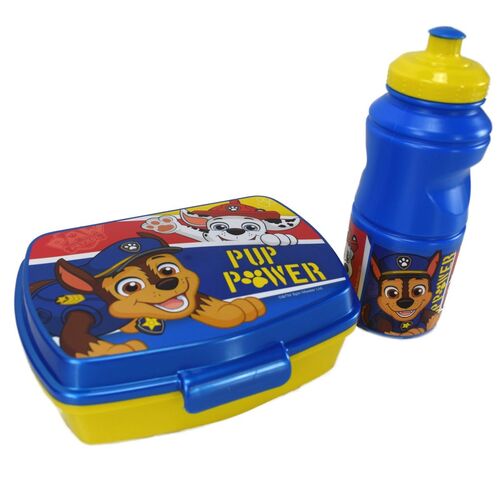 Pausen Set Paw Patrol 2tlg. Brotdose und Trinkflasche Geschenkset