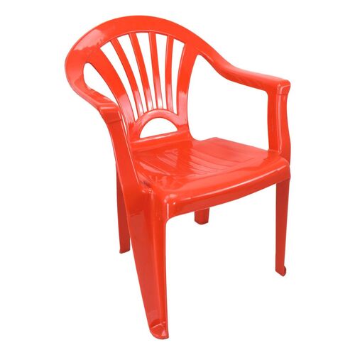 Kinderstuhl Gartenstuhl Stuhl f�r Kinder in rot stapelbar