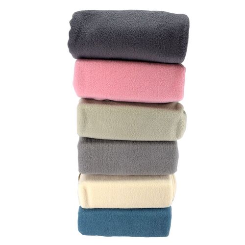 Fleecedecke versch. Farben 200x220cm Wohndecke Decke XXL