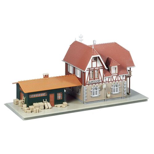 Faller Hobby H0 131377 Bahnhof Burgdorf Bausatz 1:87