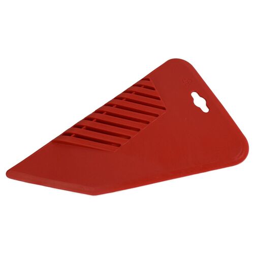 Tapeten Andr�ckspachtel 28cm rot Kunststoff flexibel zum Tapezieren