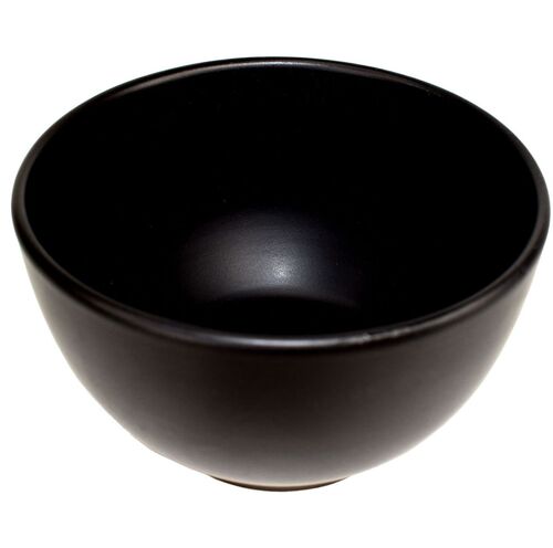 Geschirr Tasse Sch�ssel Teller edles Schwarz aus Keramik 