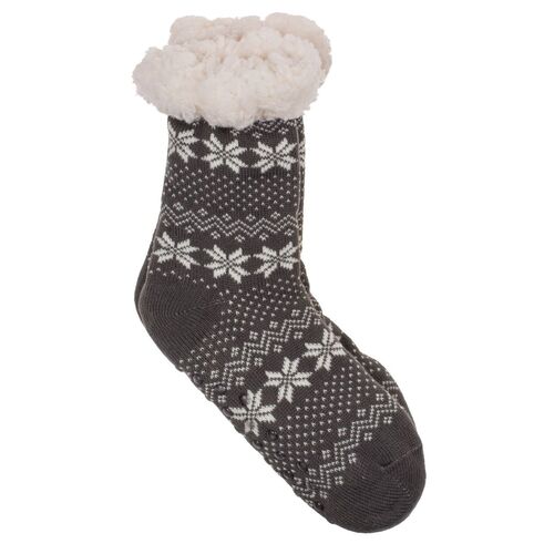 Kuschelsocken mit Noppen in Einheitsgr��e verschiedene Farben 