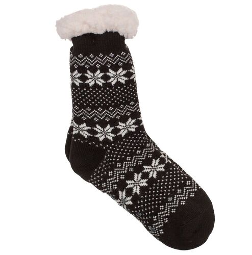 Kuschelsocken mit Noppen in Einheitsgr��e verschiedene Farben 