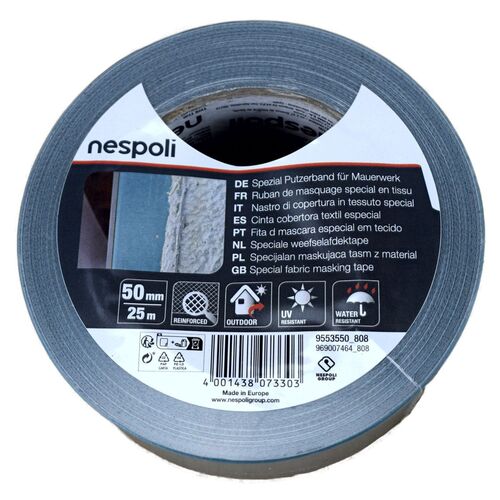 Spezial Putzerband 25m 50mm Abklebeband f�r den Innen- und Au�enbereich