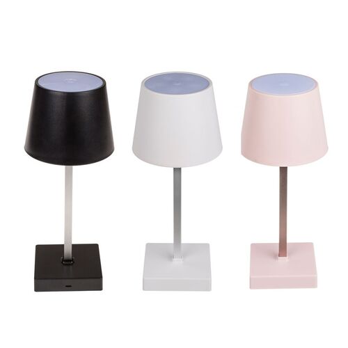Tischleuchte LED dimmbar mit USB-Kabel ca. 26 x 10,5 cm in verschiedenen Farben