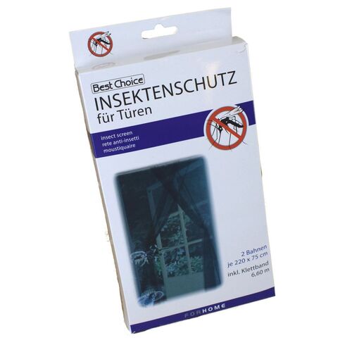 Fliegengitter Insektenschutz f�r T�ren 2 Bahnen a ca. 220x75 cm