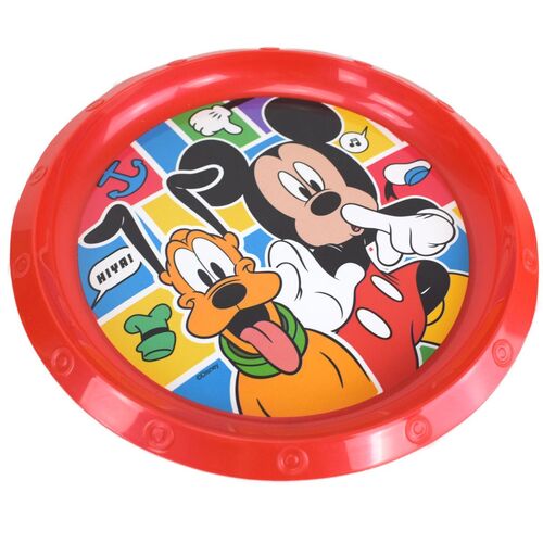 Teller f�r Kinder 22 aus PP mit Mickey Mouse Motiv 