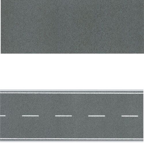 Faller H0 Strassenfolie mit oder ohne Markierung 1:87