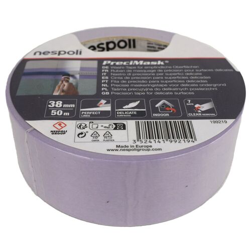 Washitape f�r Innen 38 mm Klebeband Rolle f�r empfindliche Oberfl�chen