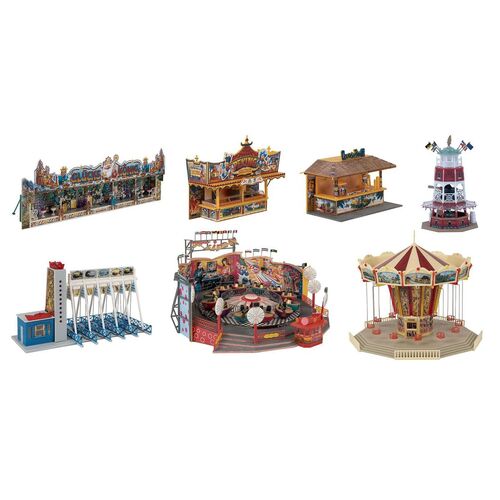 Faller H0 140460 Kirmes Set Jahrmarktvergn�gen 1:87 Bausatz