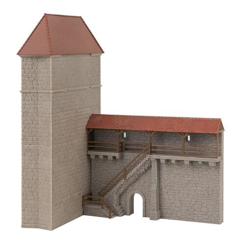 Faller H0 130691 Altstadtmauer Set Schildmauer Bauset 1:87