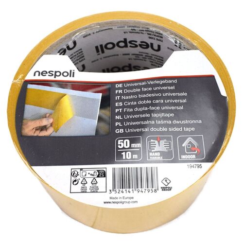 Universal Verlegeband 10 m f�r Innen 50 mm Klebeband Rolle