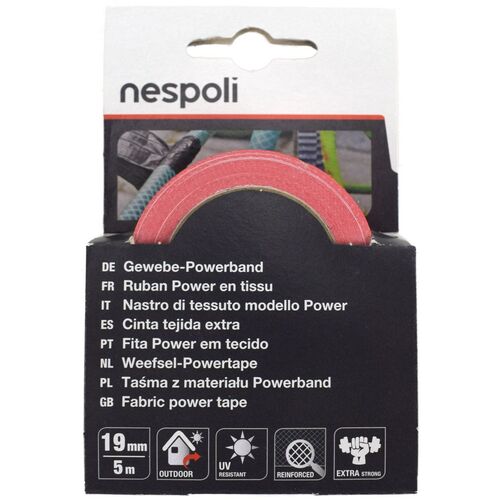 Gewebe Powerband 5 m f�r Au�en und Innen 19 mm Klebeband Rolle 