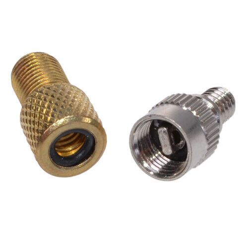 Adapter Set Luftpumpen Dunlopventil Autoventil Schraderventil  2 Teile