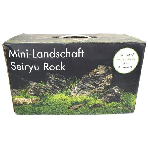 Aquarium Deko Set Seiryu Rock 11 Steine zwischen 6 und 16 cm f�r 80L Becken