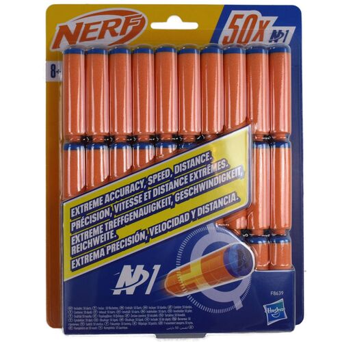Hasbro NERF N1 50x Darts rot Nachf�llpackung Pfeile