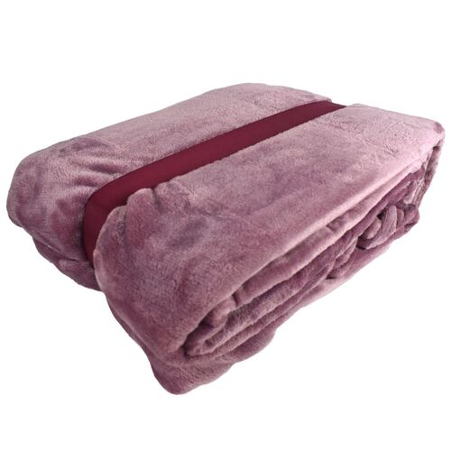 XXL Flanell Kuscheldecke 180 x 220 cm Wohndecke 260g/m� w�rmespeichernd 