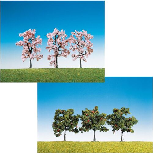 Faller N H0 TT Obstb�ume Sets Apfel Kirsche 1:87