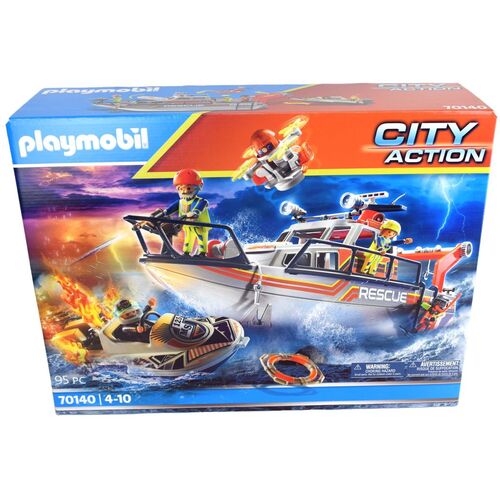 PLAYMOBIL City Action 70140 Seenot: L�scheinsatz mit Rettungskreuzer 95tlg.