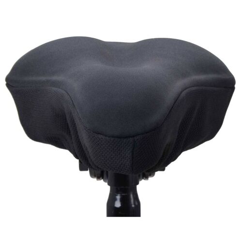 Fahrrad Sitzbezug Memory Foam Satteldecke Sport schwarz Schutzh�lle