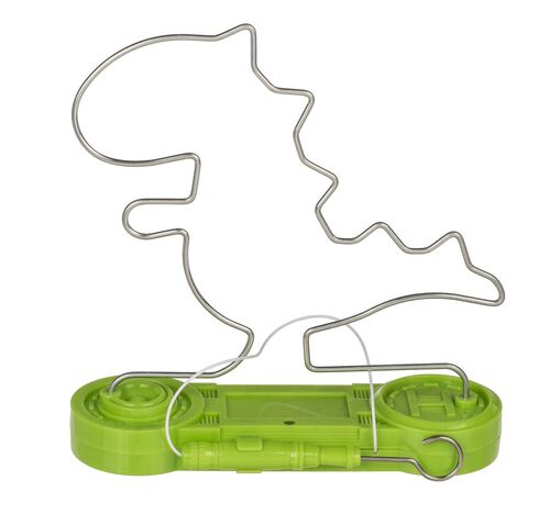 Hei�er Draht Spiel Dino mit Licht und Sound Geschicklichkeitsspiel