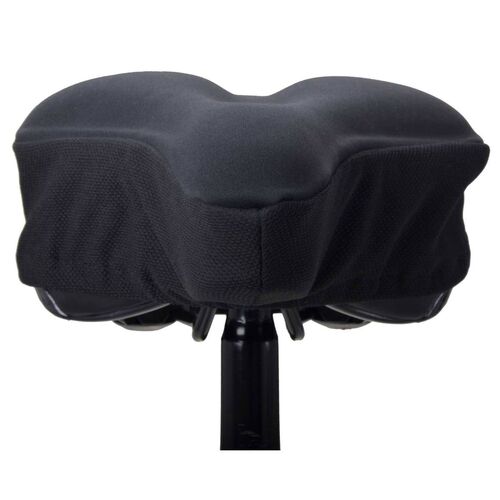 Fahrrad Sitzbezug Memory Foam Satteldecke schwarz Schutzh�lle Tourensattel