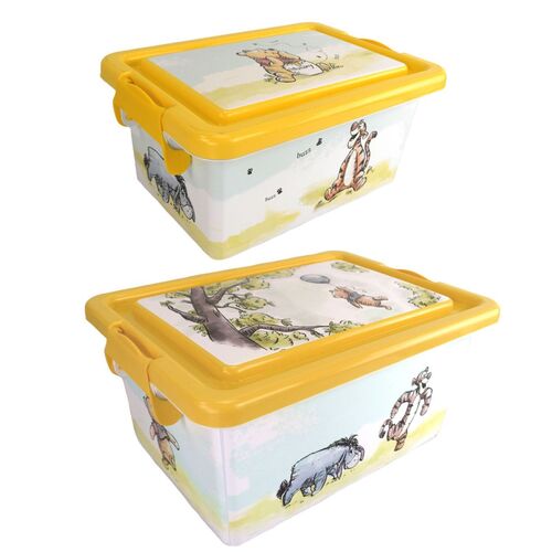 Spielzeugkiste Disney Winnie Pooh Stapelbox Aufbewahrungsbox