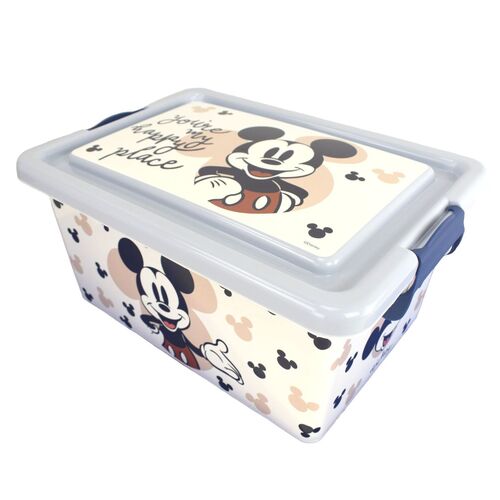 Spielzeugkiste Mickey Mouse Minnie Mouse Stapelbox Aufbewahrungsbox 