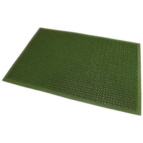Schmutzfangmatte 58 x 39 cm aus Kunststoff in gr�n