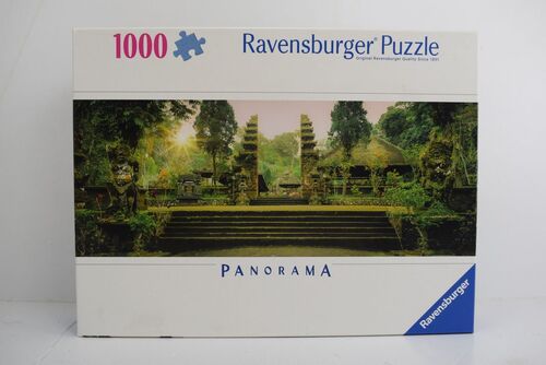 Ravensburger Puzzle 1000 Teile ca. 98 x 37,5 cm Pura Luhur Tempel Bali