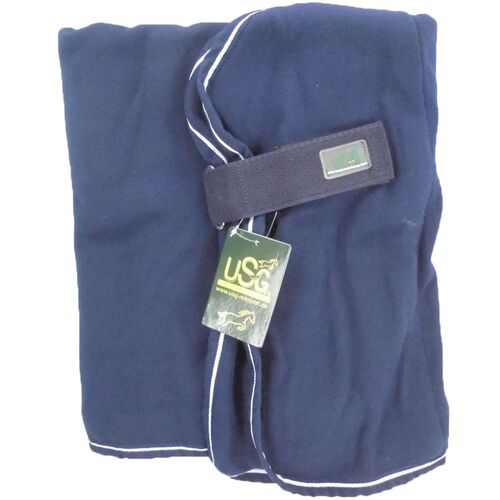 USG Fleecedecke Abschwitzdecke Pferdedecke Decke Fleece marine blau dunkelblau 