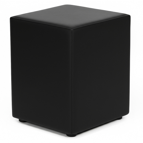 Sitzw�rfel Schwarz Ma�e: 35 cm x 35 cm x 45 cm