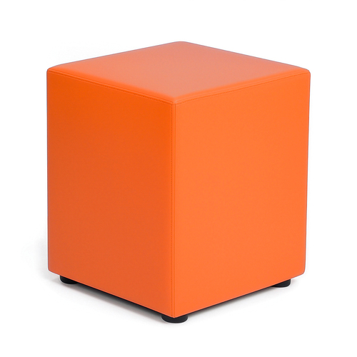 Sitzw�rfel Orange Ma�e: 43 cm x 43 cm x 51 cm
