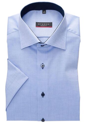 Eterna - Modern Fit -  Herren Kurzarm Hemd mit Kent-Kragen in verschiedenen Farben,  (8100 C13K)