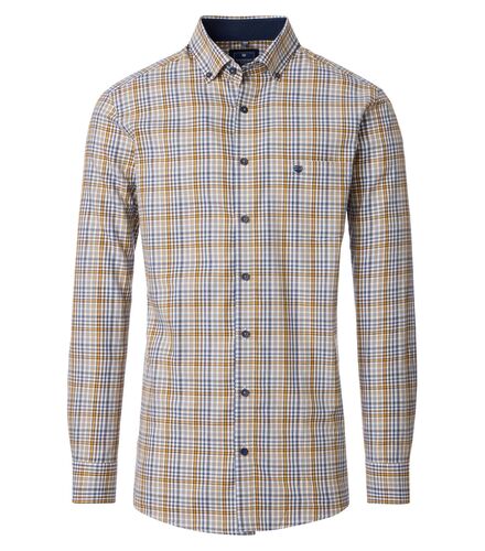 Redmond - Modern Fit - Herren Freizeithemd Langarm Hemd (252005110)