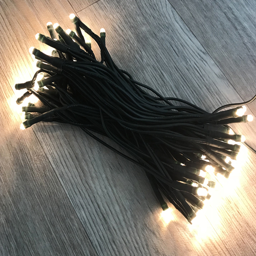 50er LED Lichterkette Innenbereich warmwei�