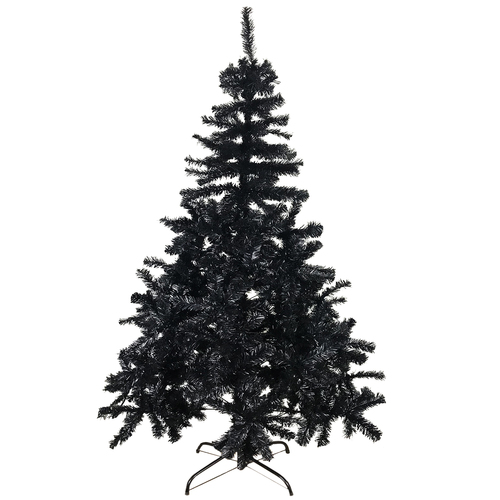 Weihnachtsbaum Tannenbaum k�nstlich 180 cm inkl St�nder Schwarz