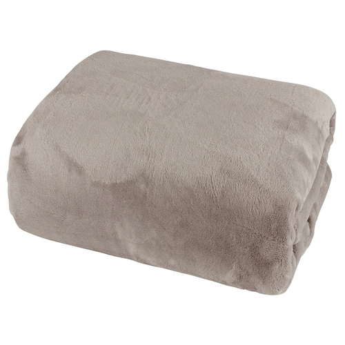 Microfaser Cashmere Touch Spannbetttuch 150x200cm taupe
