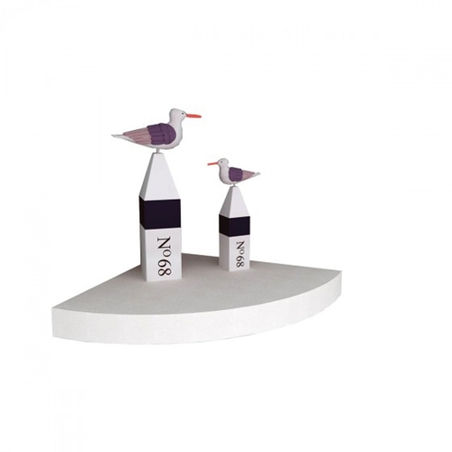 Eckregal Wandregal B�cherregal Wei�