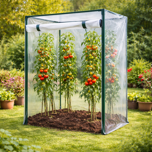 Tomatengew�chshaus Fr�hbeet Foliengew�chshaus 100x50x150cm