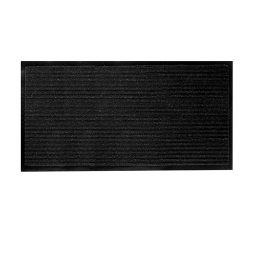 Schmutzfangmatte Fu�matte Schmutzmatte T�rmatte Matte 80x180cm schwarz